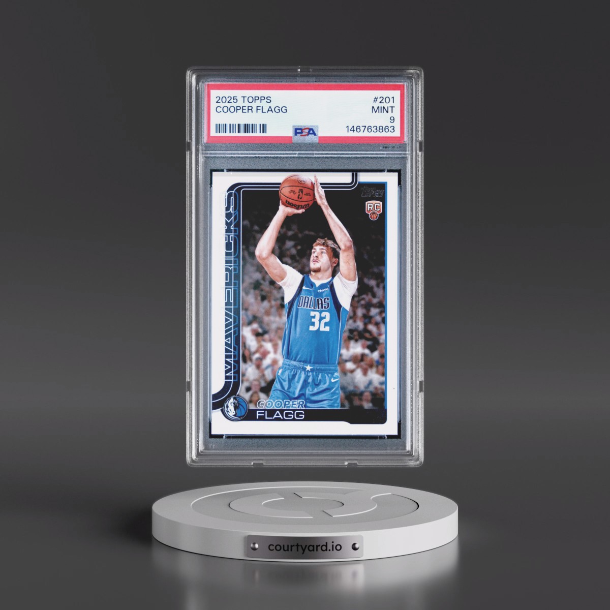 2025 Topps #201 Cooper Flagg (PSA 9 MINT)