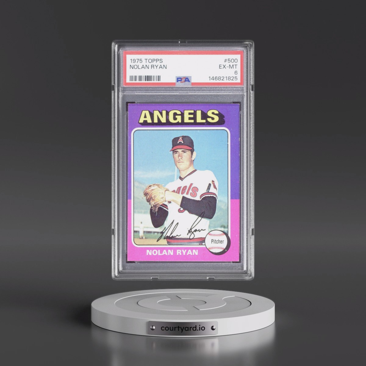 1975 Topps #500 Nolan Ryan (PSA 6 EX-MT)