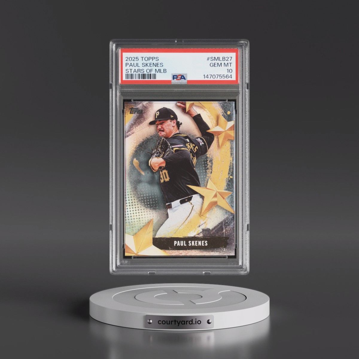 2025 Topps Stars of MLB Paul Skenes #SMLB27 PSA 10
