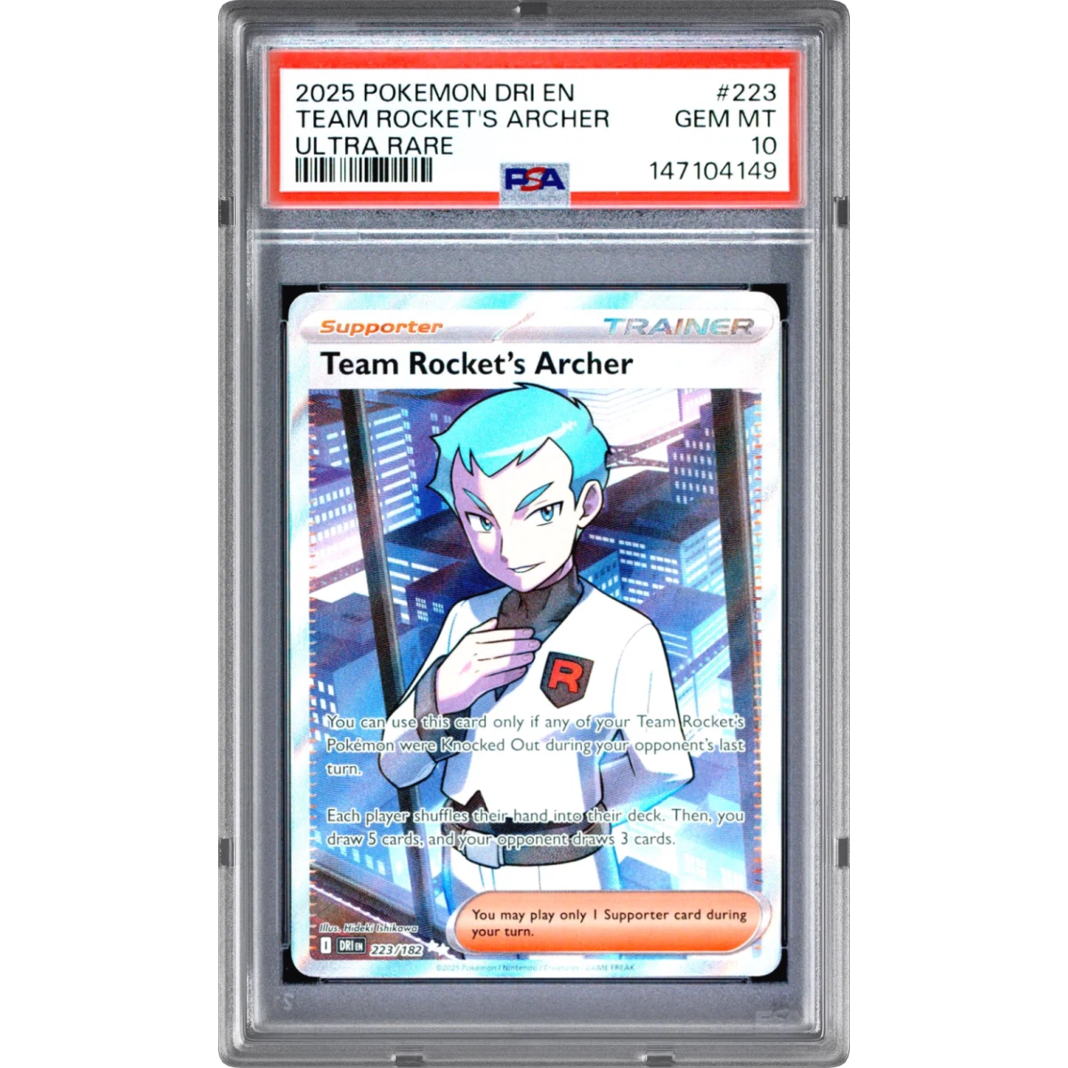 Pokémon Dri Destined Rivals Team Rocket's Archer