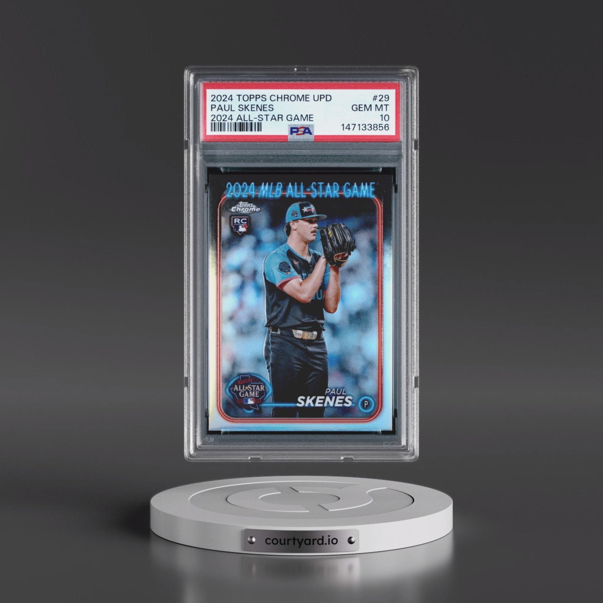 2024 Topps Chrome Update 2024 All-Star Game Chrome #29 Paul Skenes (PSA 10 GEM MINT)