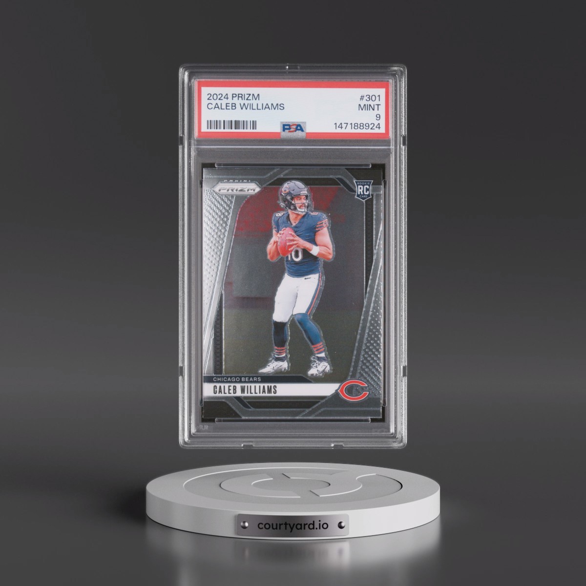 2024 Panini Prizm #301 Caleb Williams (PSA 9 MINT)
