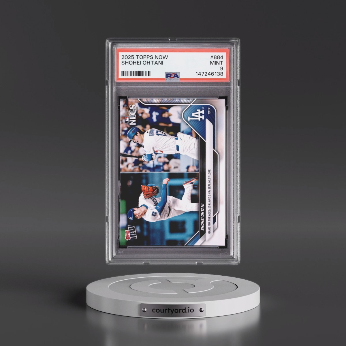 2025 Topps Now #884 Shohei Ohtani (PSA 9 MINT)