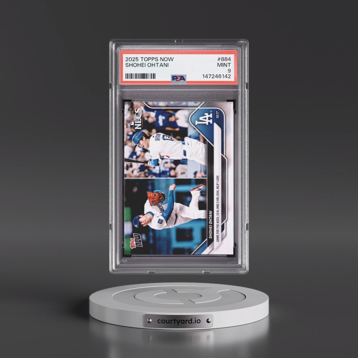 2025 Topps Now #884 Shohei Ohtani (PSA 9 MINT)