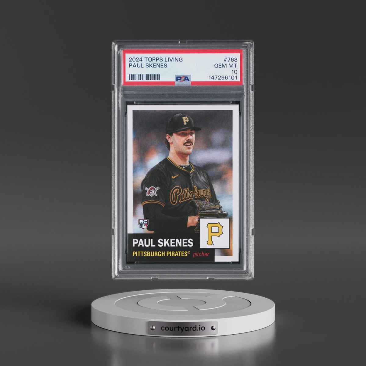 2024 Topps Living #768 Paul Skenes (PSA 10 GEM MINT)