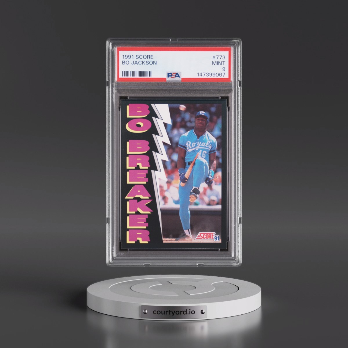 1991 Score #773 Bo Jackson (PSA 9 MINT)