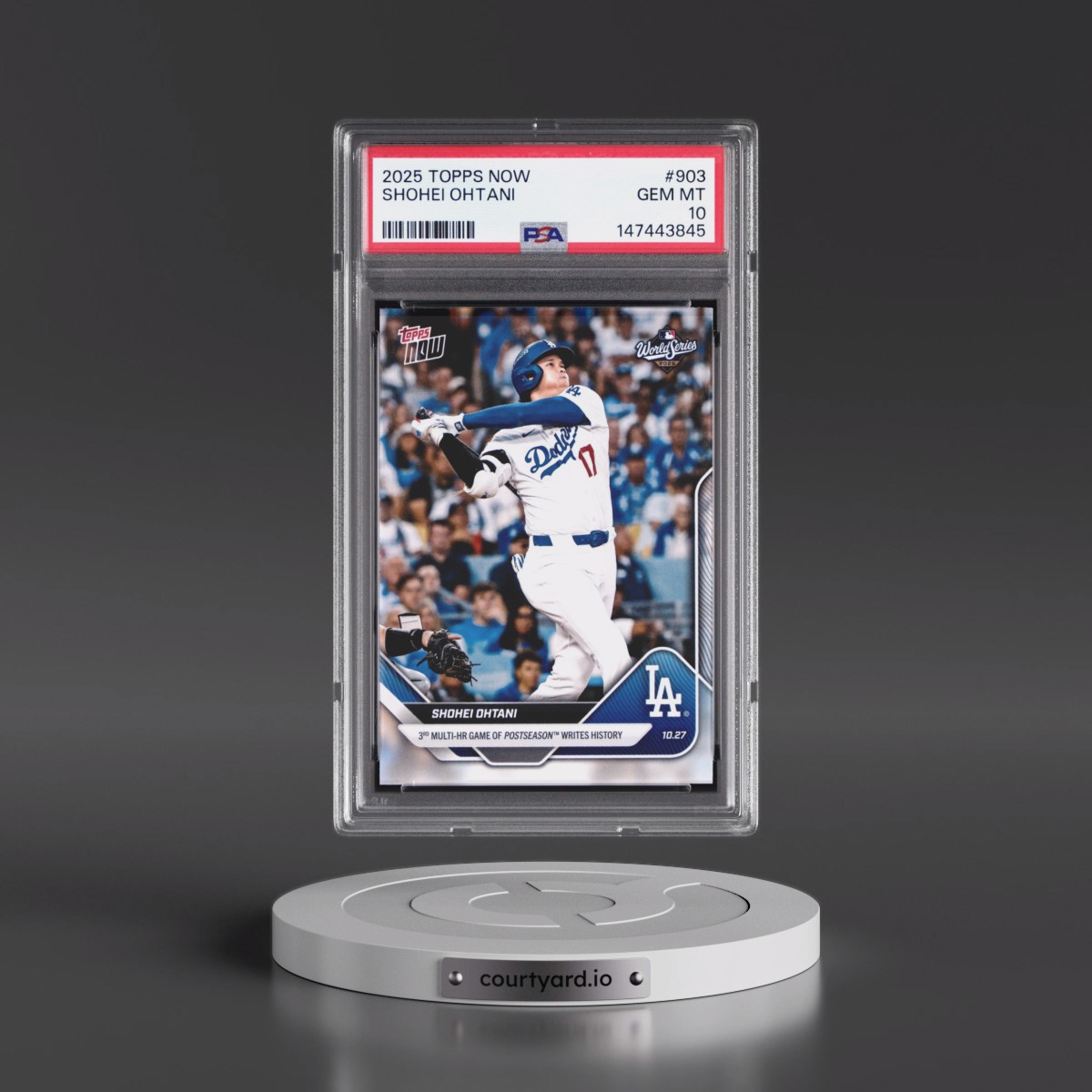 2025 Topps Now #903 Shohei Ohtani (PSA 10 GEM MINT)