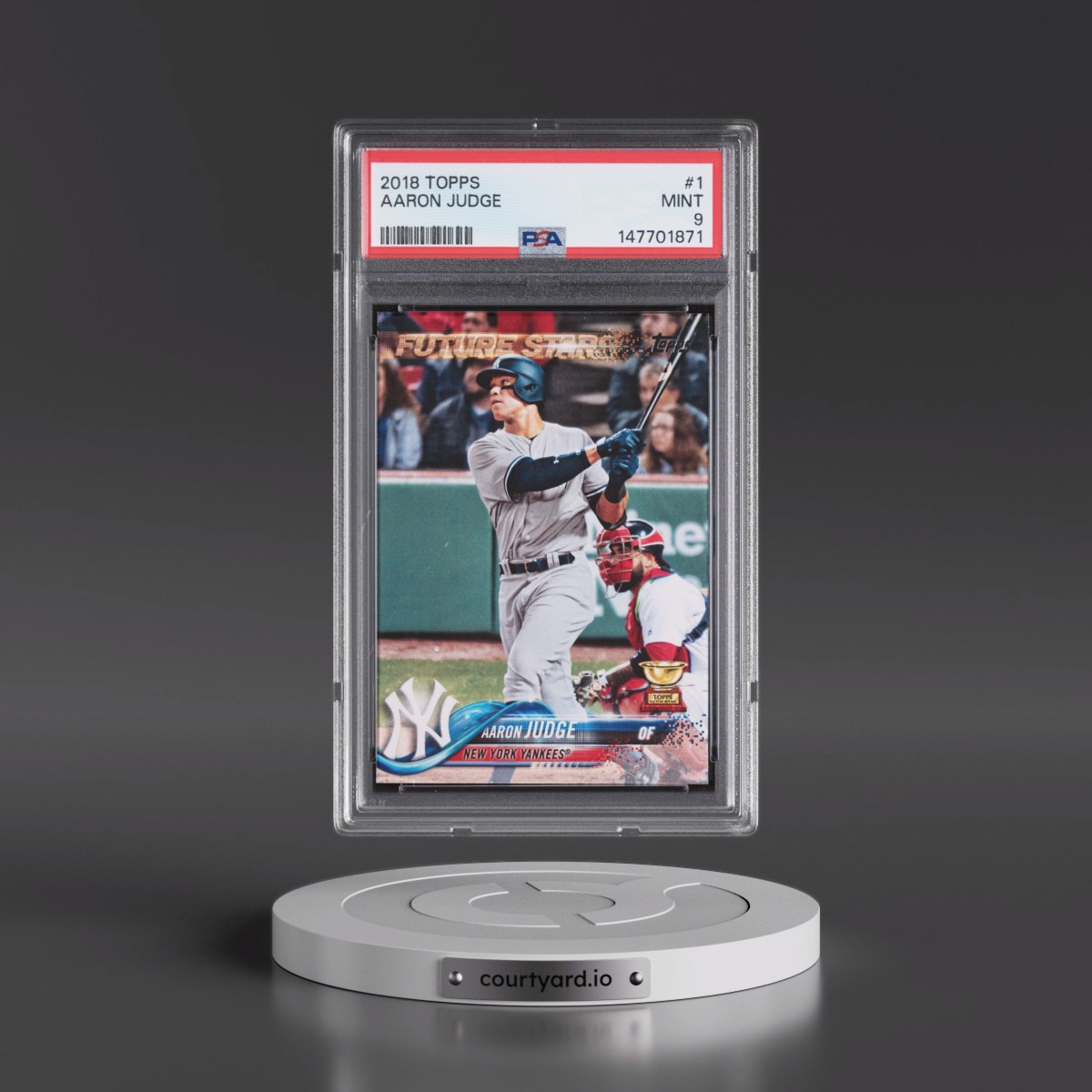 2018 Topps #1 Aaron Judge (PSA 9 MINT)