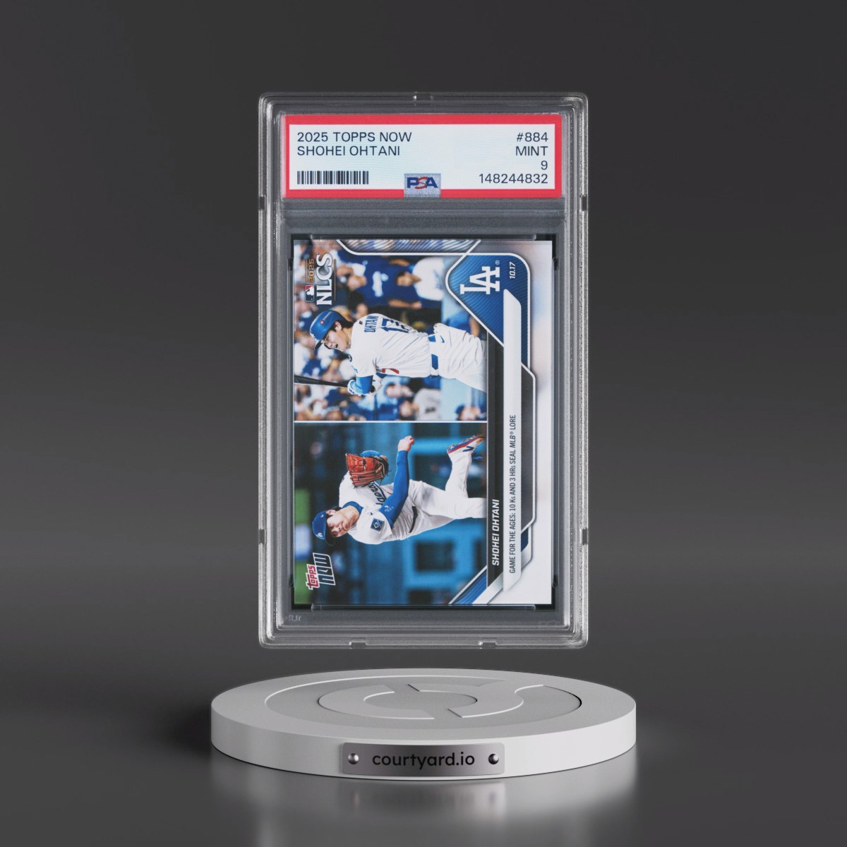 2025 Topps Now #884 Shohei Ohtani (PSA 9 MINT)