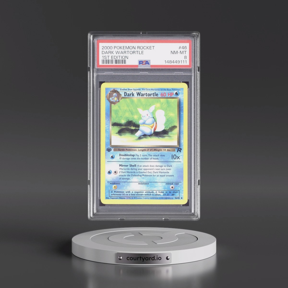 dark wartortle pokemon card value Dark Wartortle 39/110 Pokemon Legendary Collection Played Single Card TCG LP
