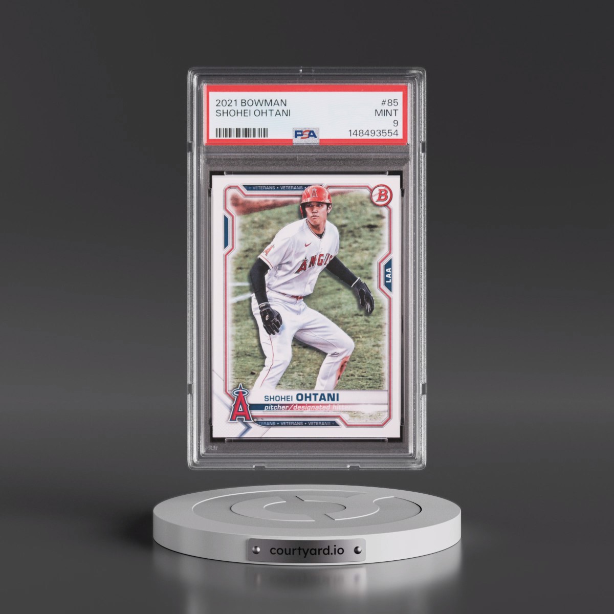 2021 Bowman Shohei Ohtani #85 PSA 9