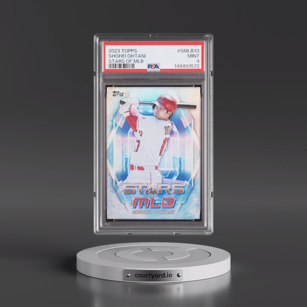 2023 Topps Stars of MLB #SMLB33 Shohei Ohtani - Series 2 (PSA 9 MINT)