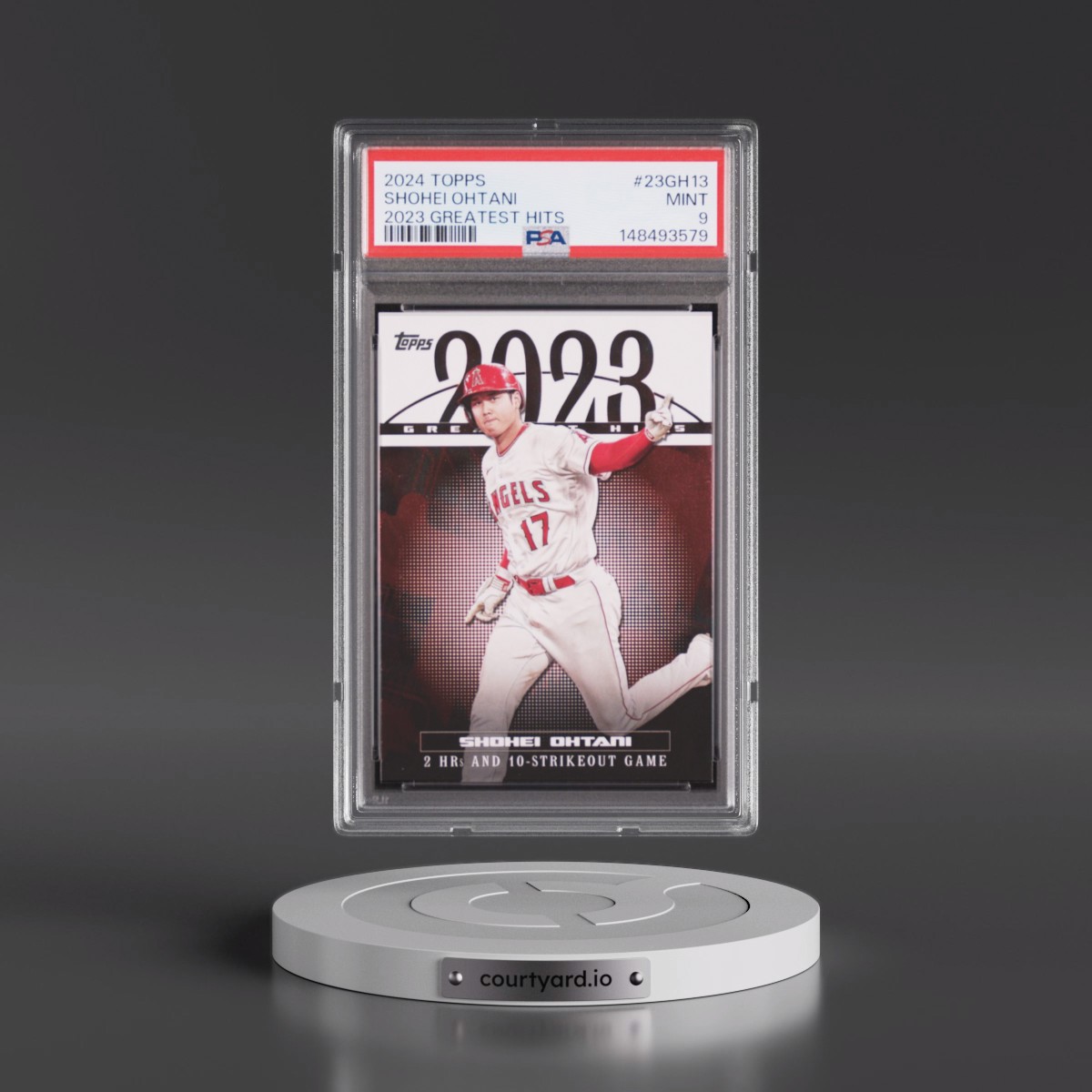 2024 Topps 2023 Greatest Hits #23GH13 Shohei Ohtani (PSA 9 MINT)