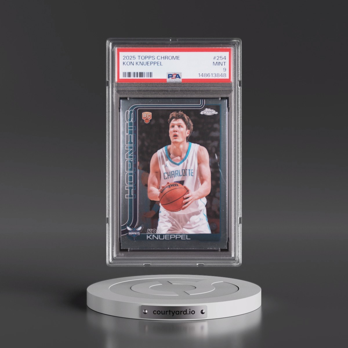 2025 Topps Chrome #254 Kon Knueppel (PSA 9 MINT)