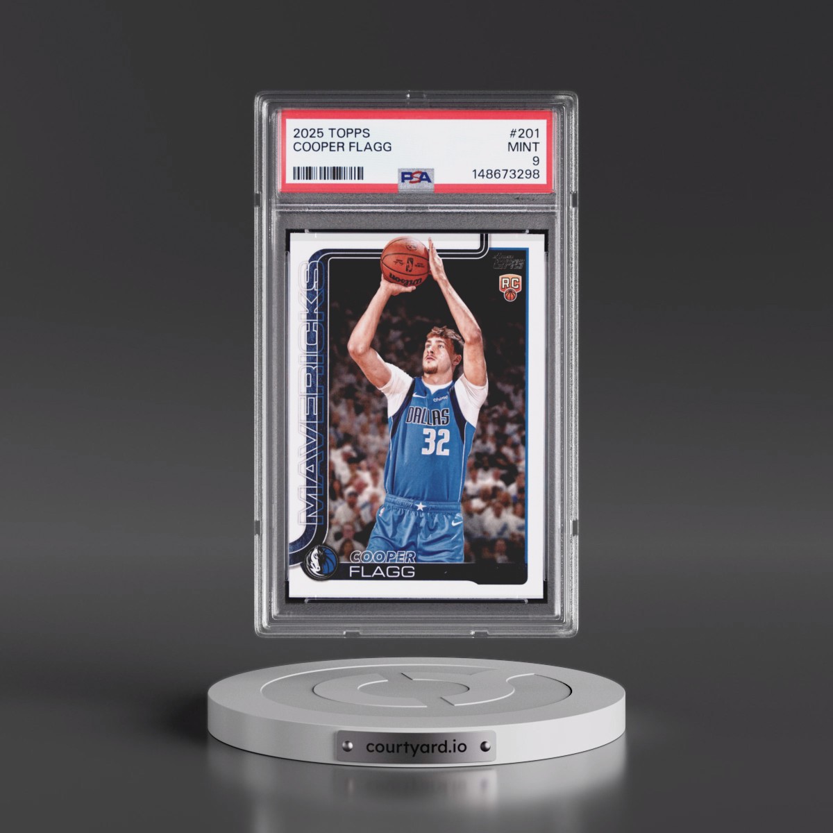 2025 Topps #201 Cooper Flagg (PSA 9 MINT)