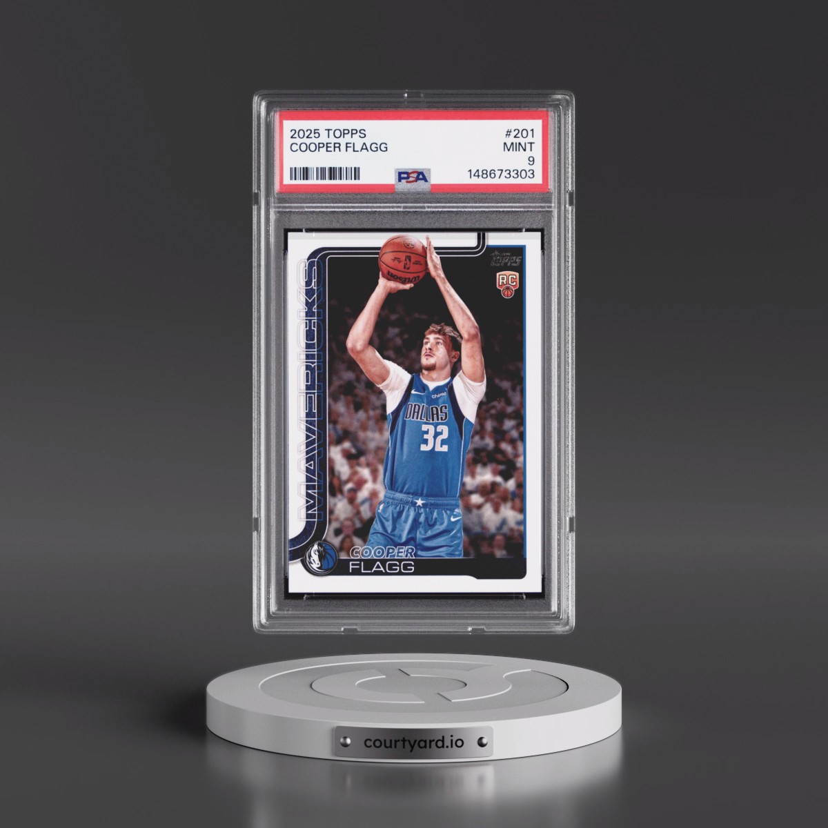 2025 Topps #201 Cooper Flagg (PSA 9 MINT)