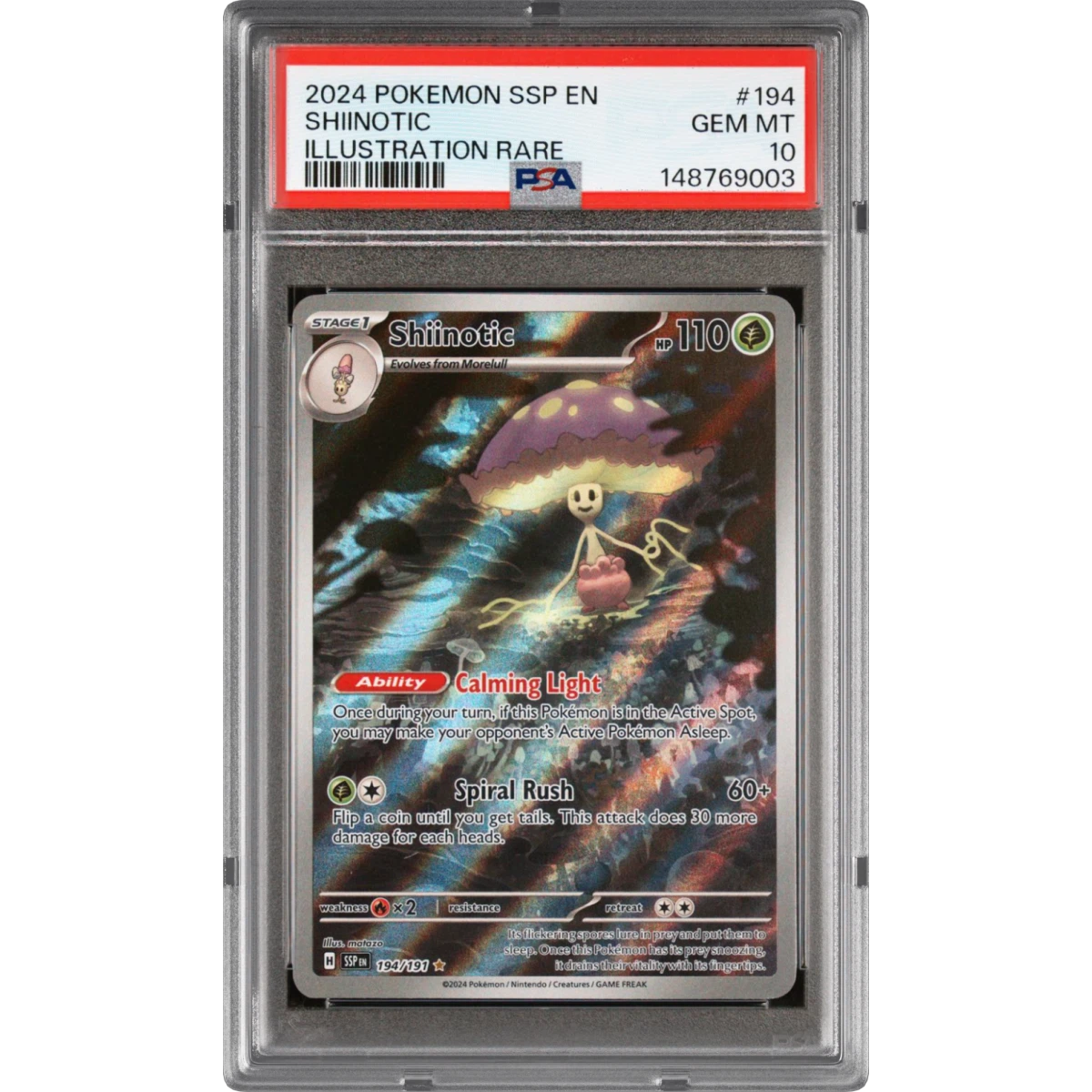 Pokémon Ssp Surging Sparks Shiinotic