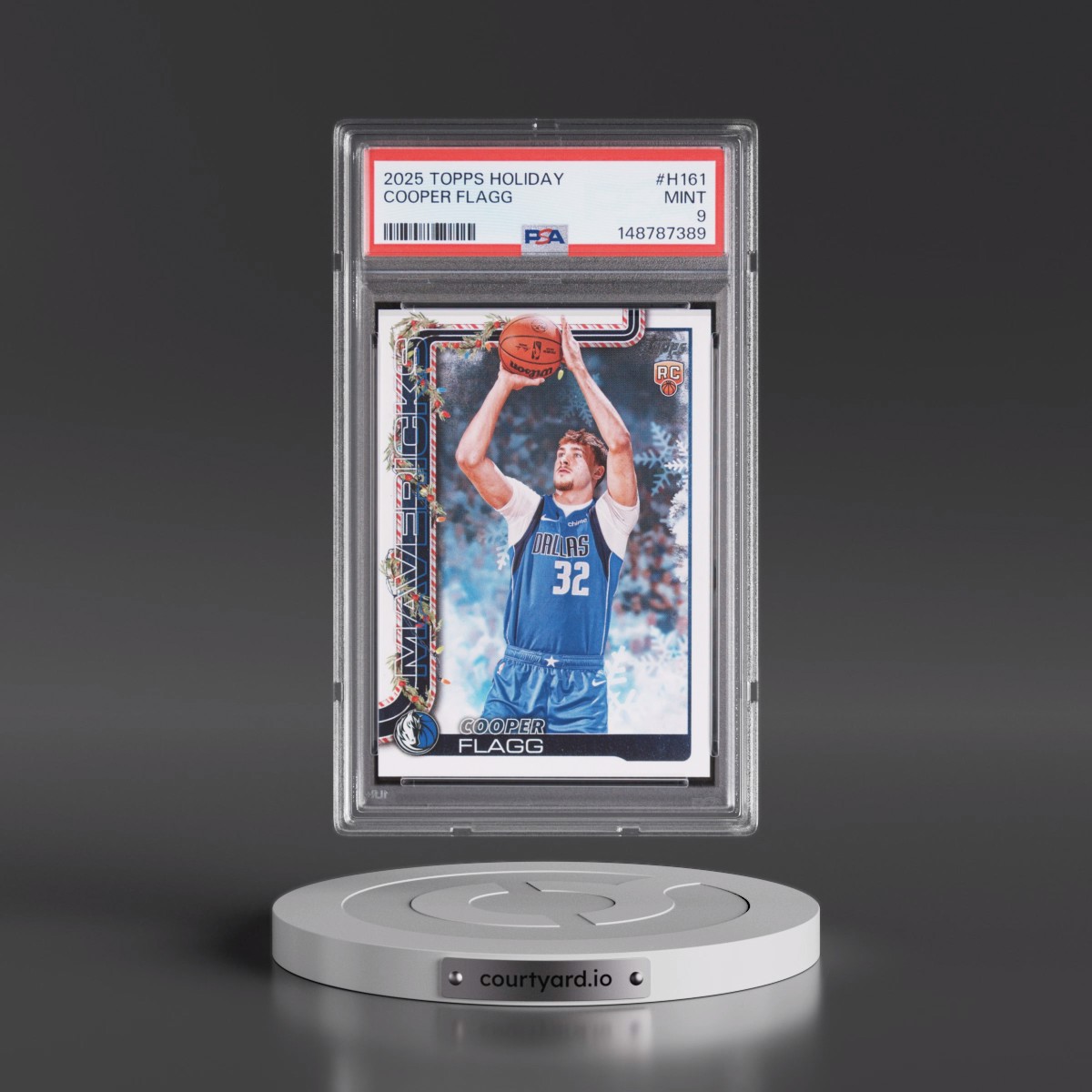 2025 Topps Holiday #H161 Cooper Flagg (PSA 9 MINT)