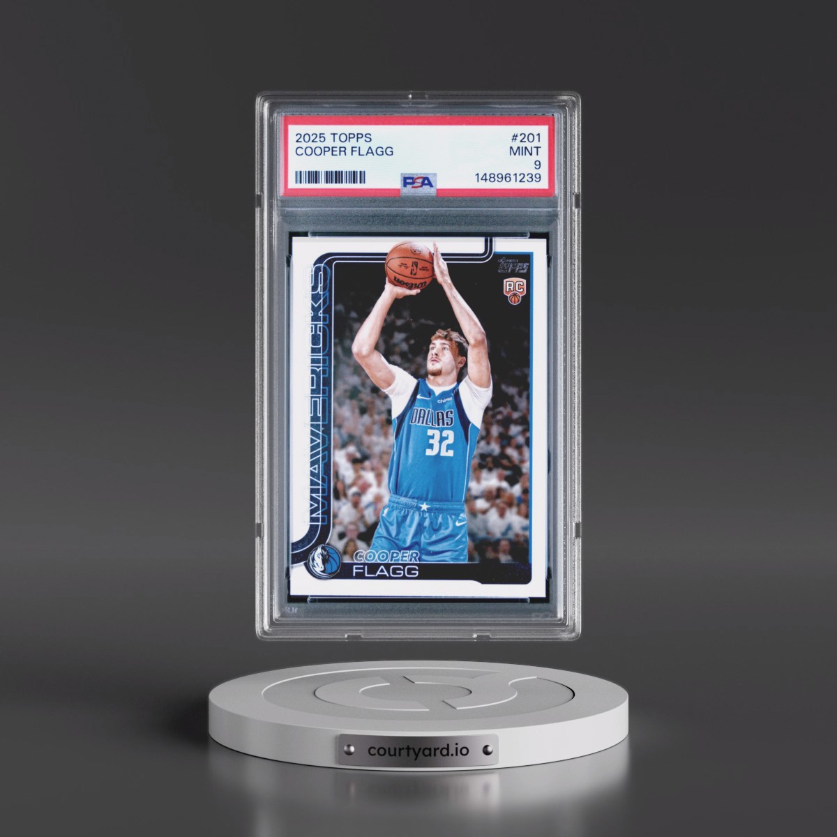 2025 Topps #201 Cooper Flagg (PSA 9 MINT)