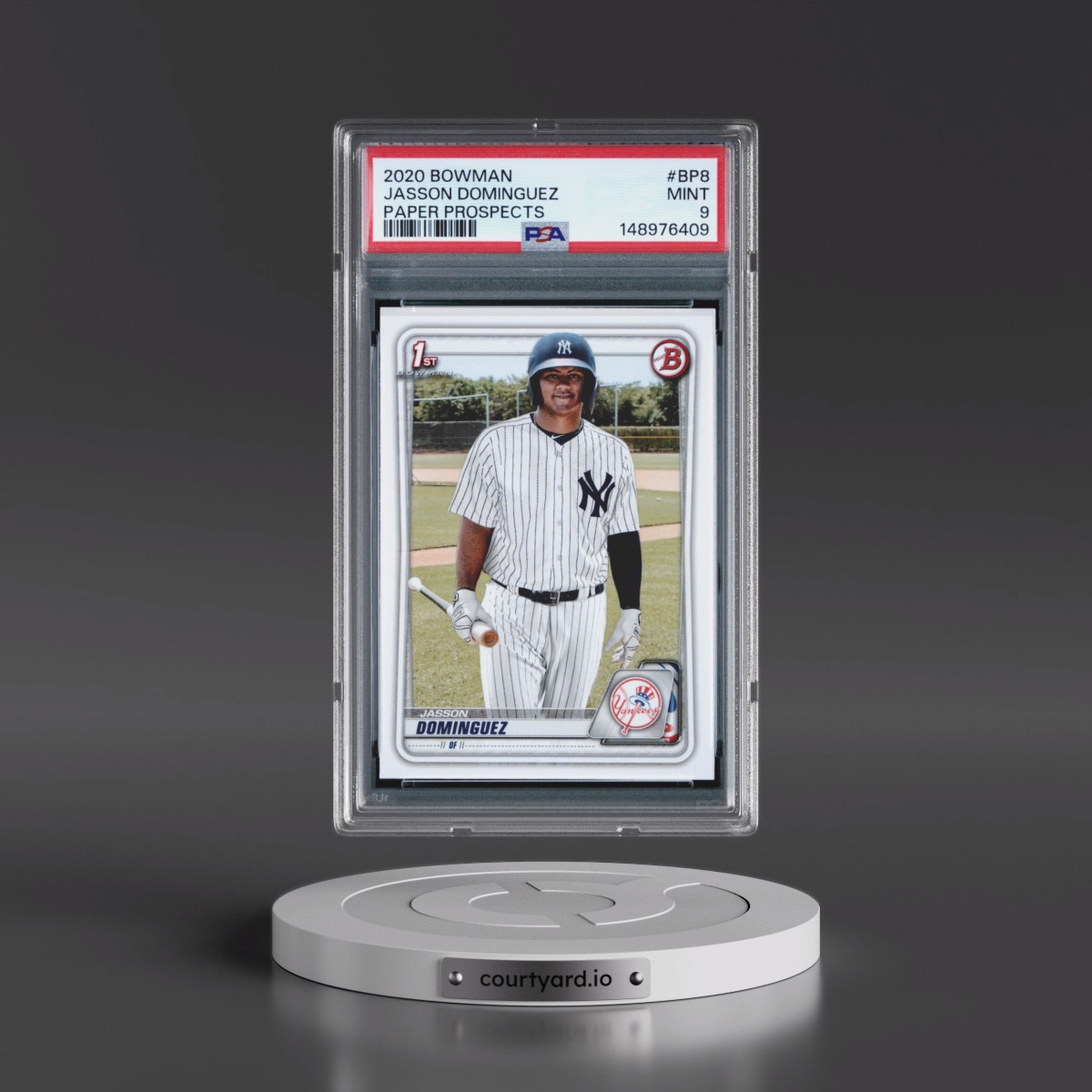 2020 Bowman Paper Prospects #BP8 Jasson Dominguez (PSA 9 MINT)