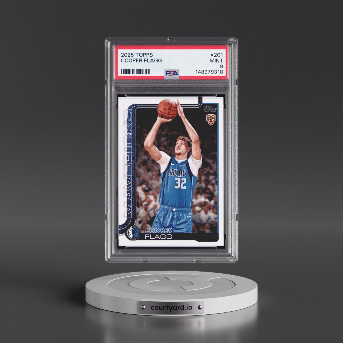 2025 Topps #201 Cooper Flagg (PSA 9 MINT)