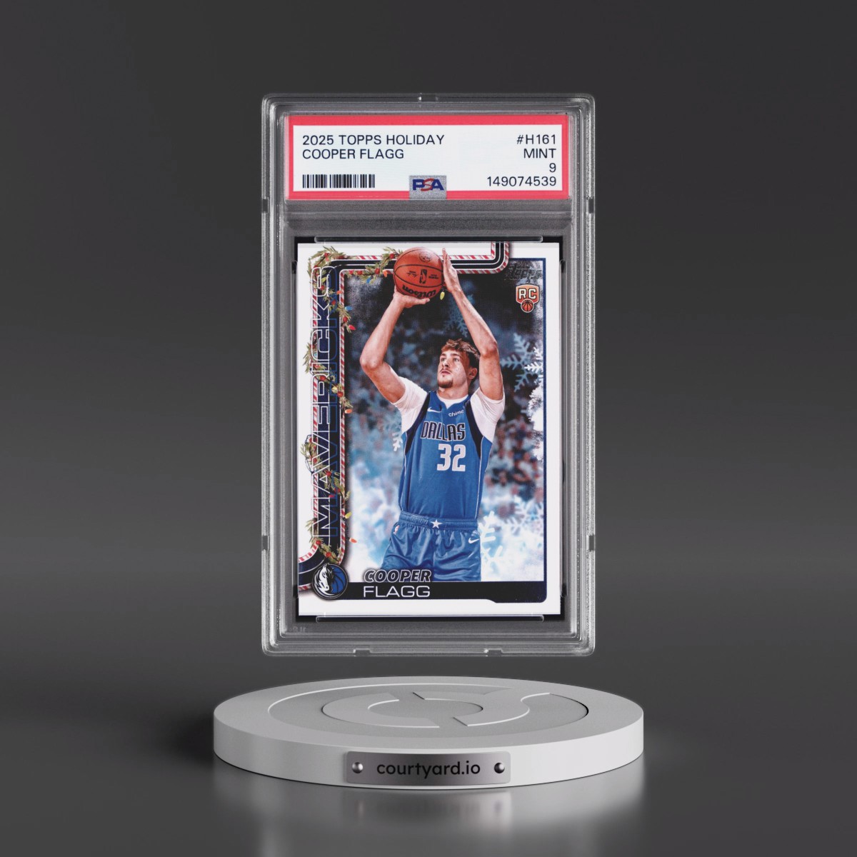 2025 Topps Holiday #H161 Cooper Flagg (PSA 9 MINT)