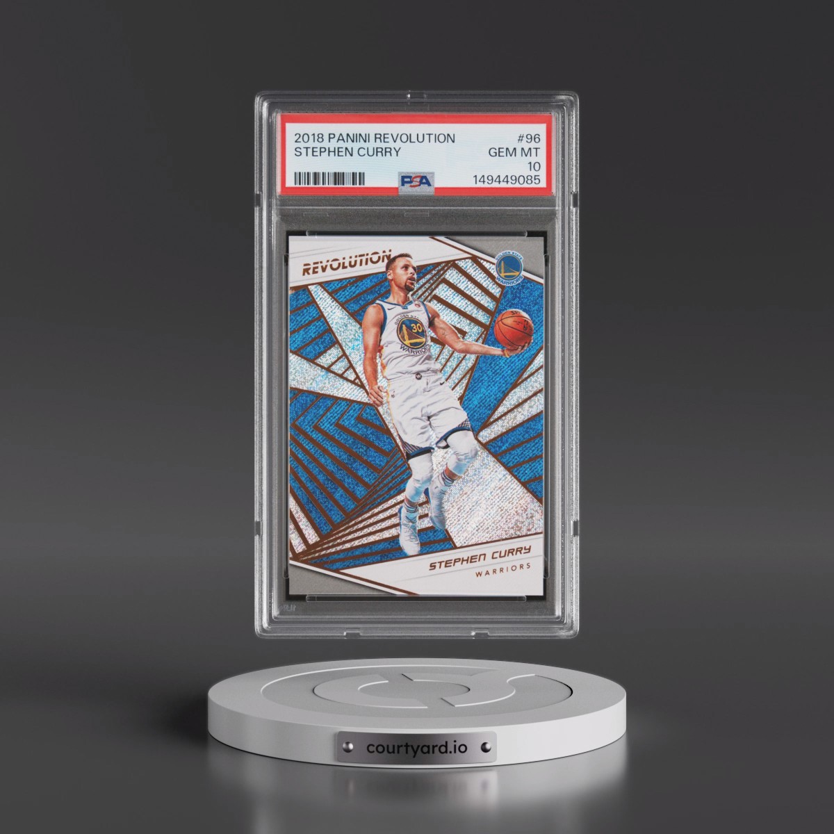 2018 Panini Revolution #96 Stephen Curry (PSA 10 GEM MINT)