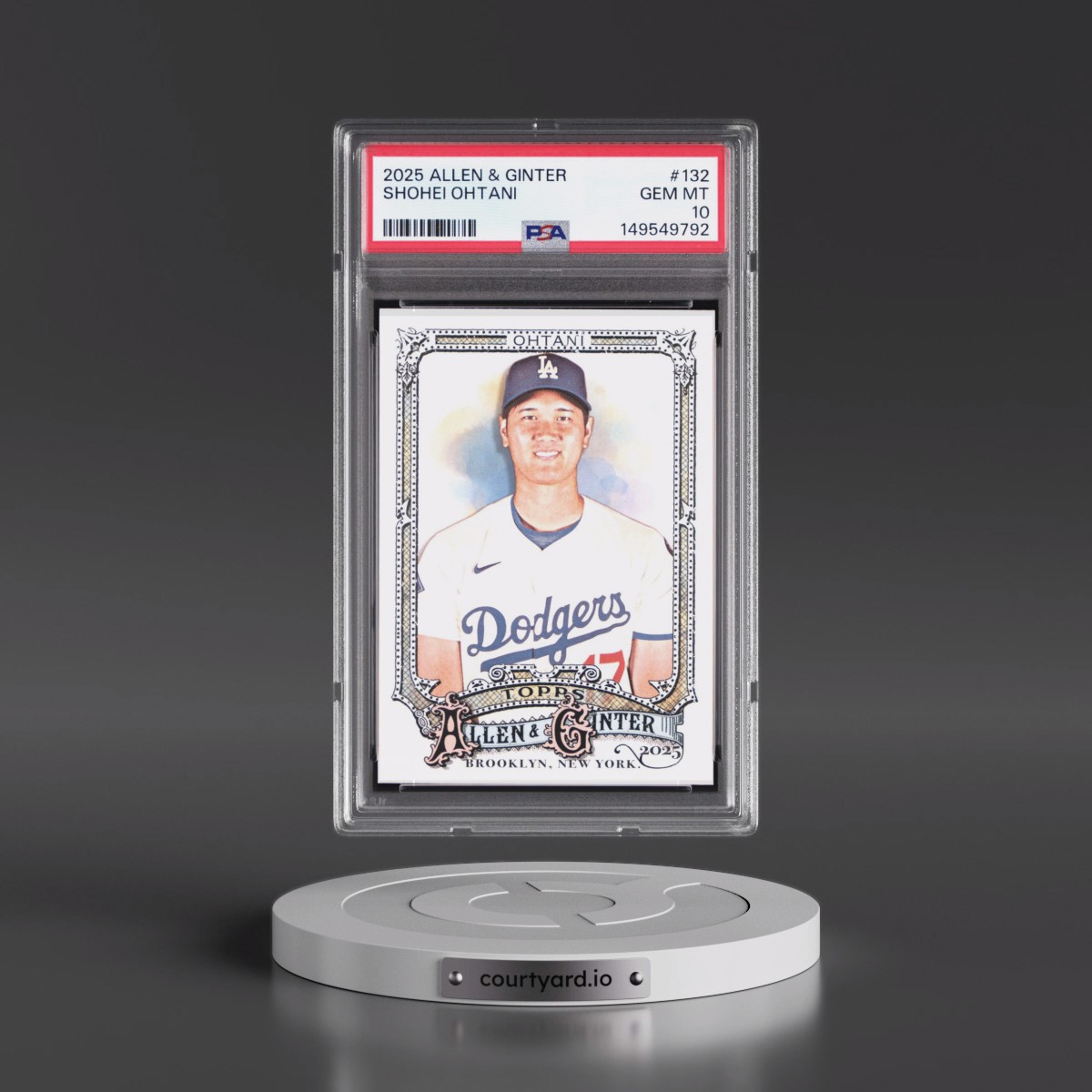 2025 Topps Allen & Ginter #132 Shohei Ohtani (PSA 10 GEM MINT)