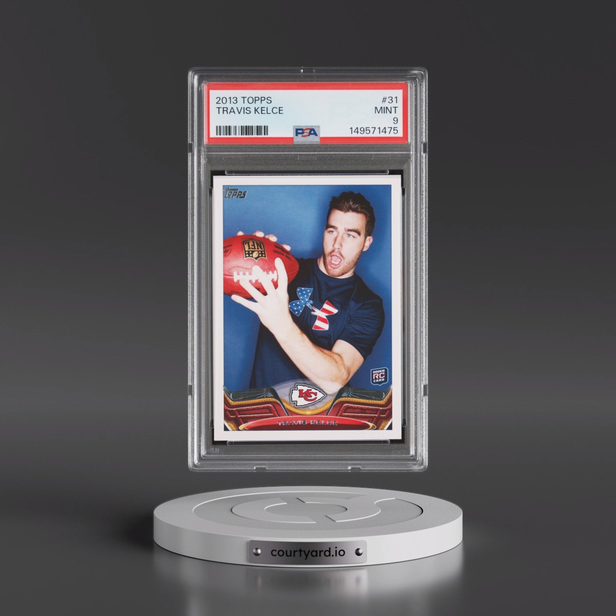 2013 Topps #31 Travis Kelce (PSA 9 MINT)