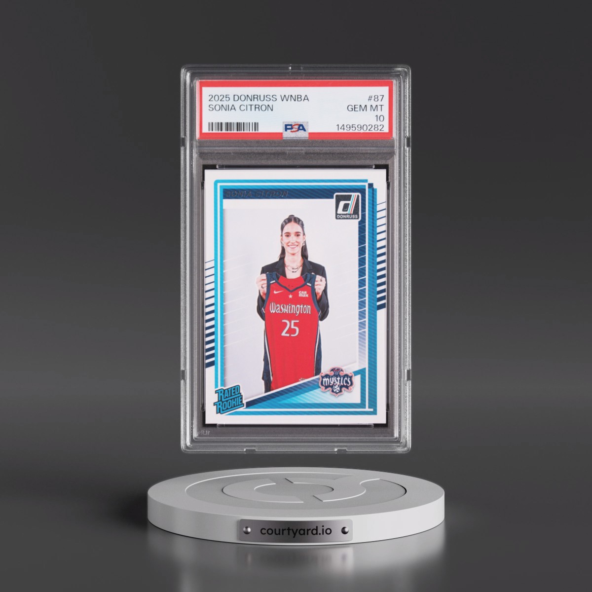 2025 Panini Donruss WNBA #87 Sonia Citron (PSA 10 GEM MINT)