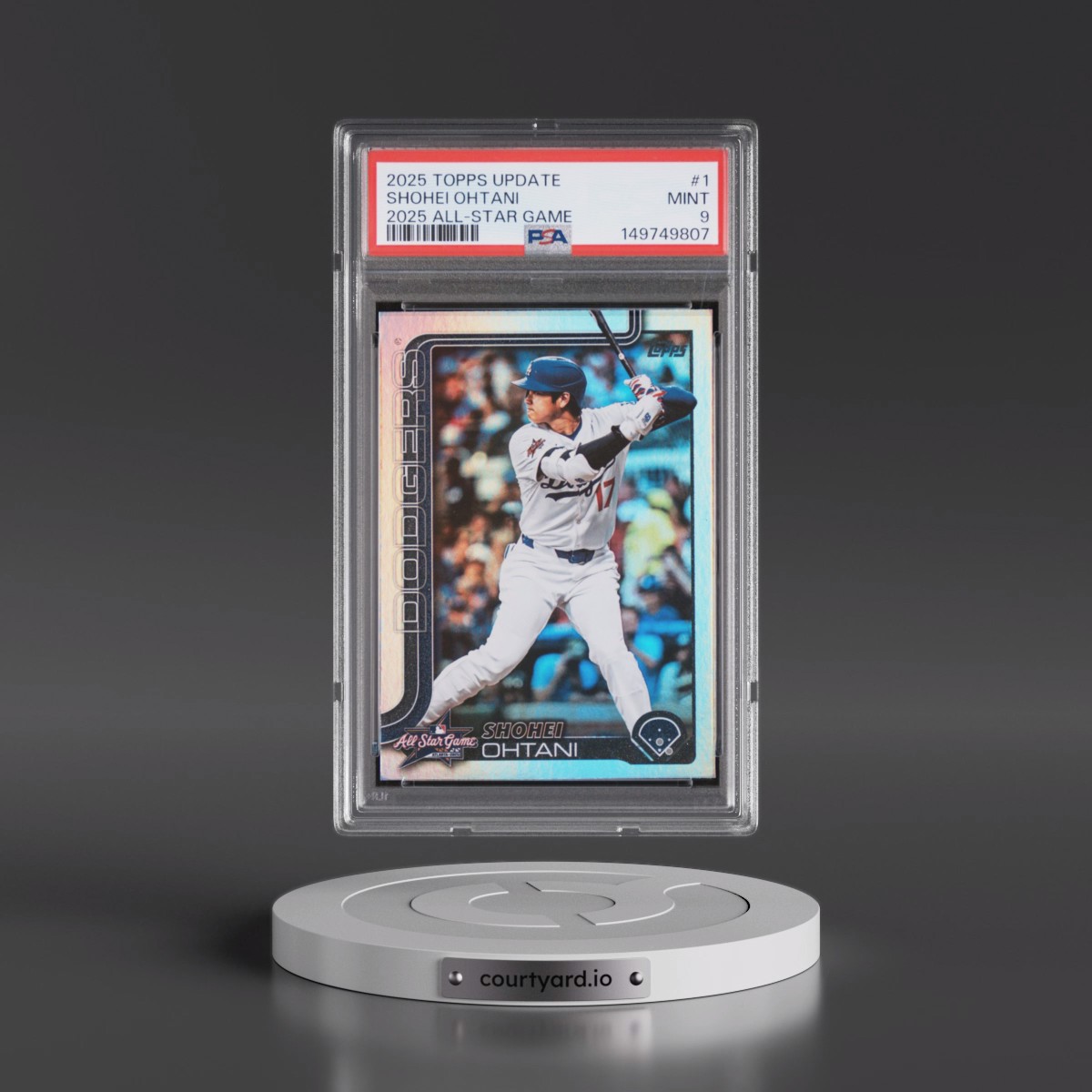2025 Topps Update 2025 All-Star Game #1 Shohei Ohtani (PSA 9 MINT)