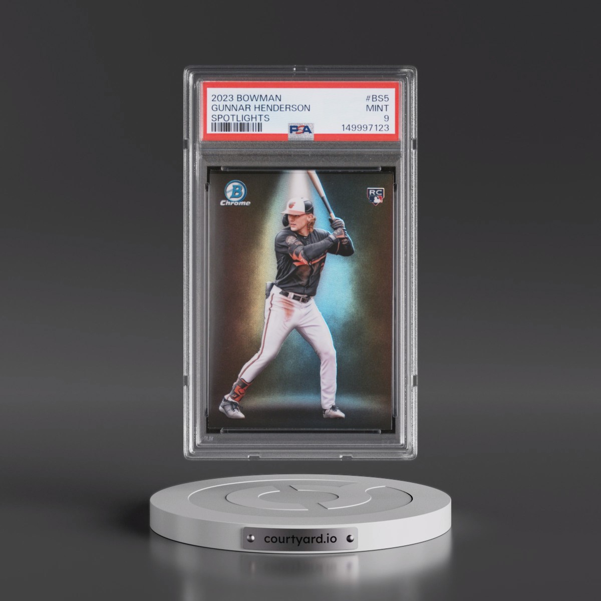 2023 Bowman Spotlights #BS5 Gunnar Henderson (PSA 9 MINT)