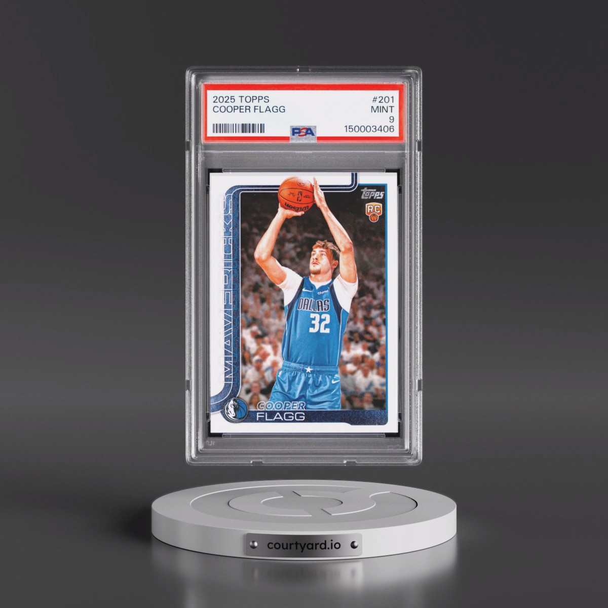 2025 Topps #201 Cooper Flagg (PSA 9 MINT)