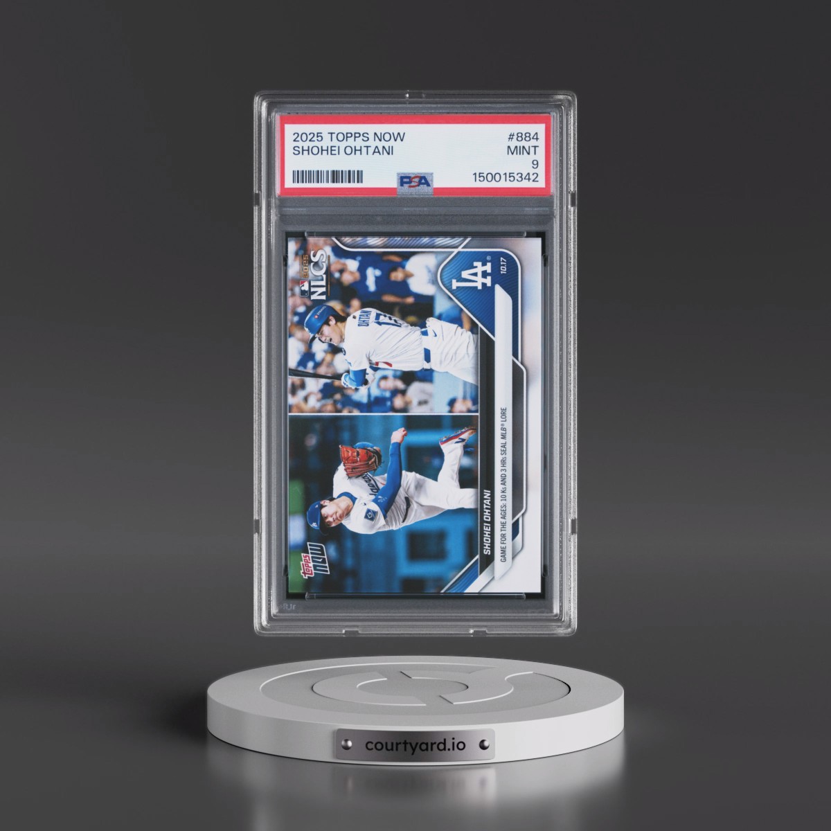 2025 Topps Now #884 Shohei Ohtani (PSA 9 MINT)