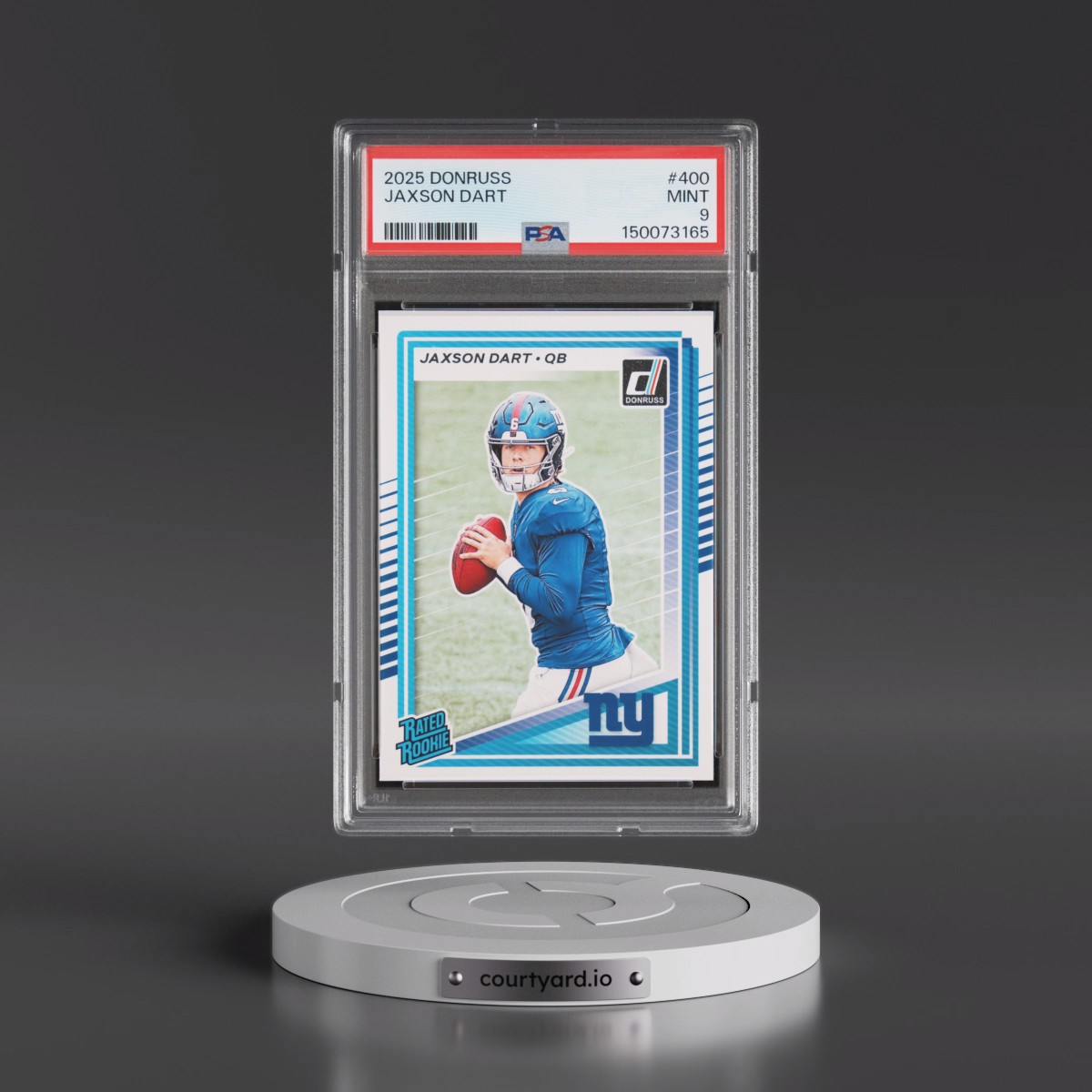 2025 Panini Donruss #400 Jaxson Dart (PSA 9 MINT)