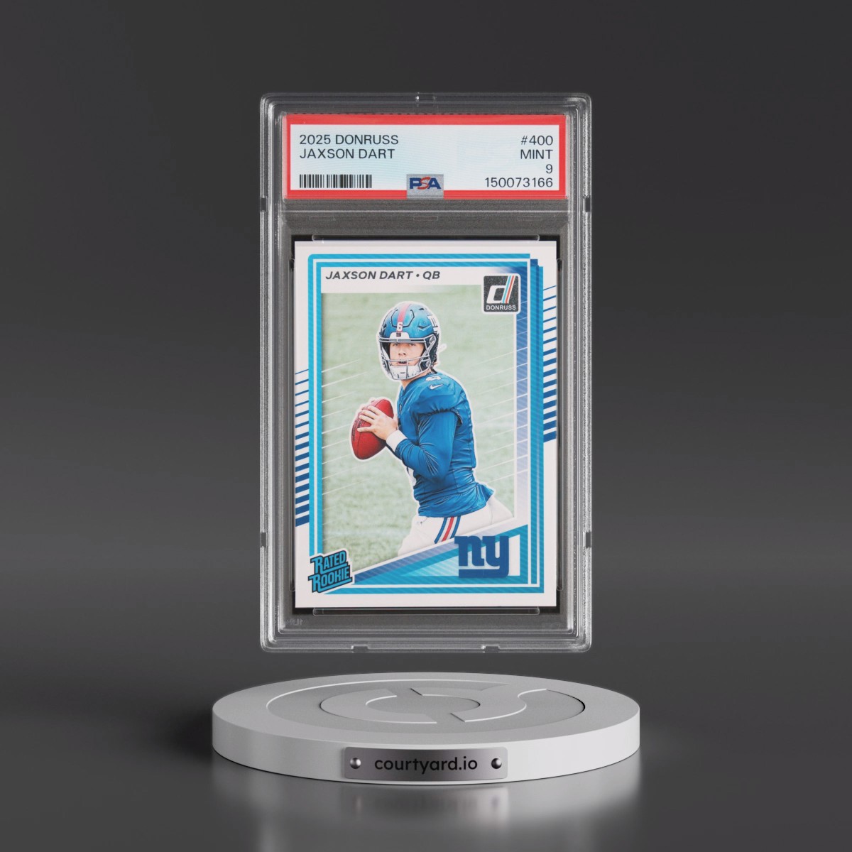 2025 Panini Donruss #400 Jaxson Dart (PSA 9 MINT)
