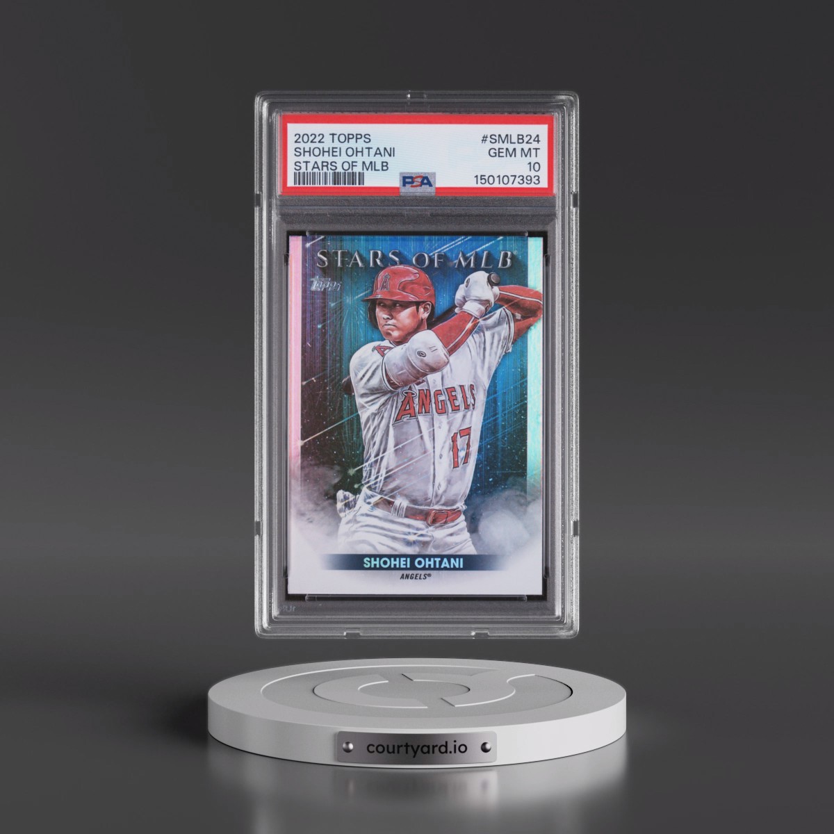 2022 Topps Stars of MLB Shohei Ohtani #SMLB24 PSA 10