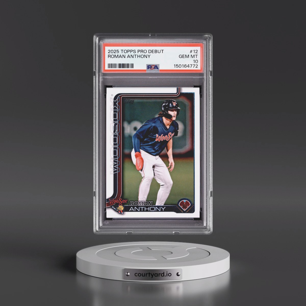 2025 Topps Pro Debut #12 Roman Anthony (PSA 10 GEM MINT)