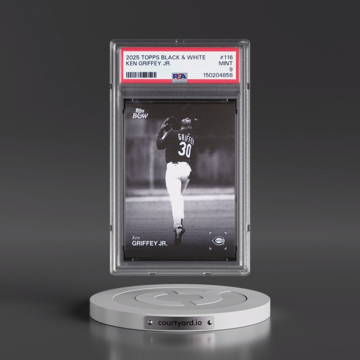 2025 Topps Black and White Ken Griffey Jr #116 PSA 9