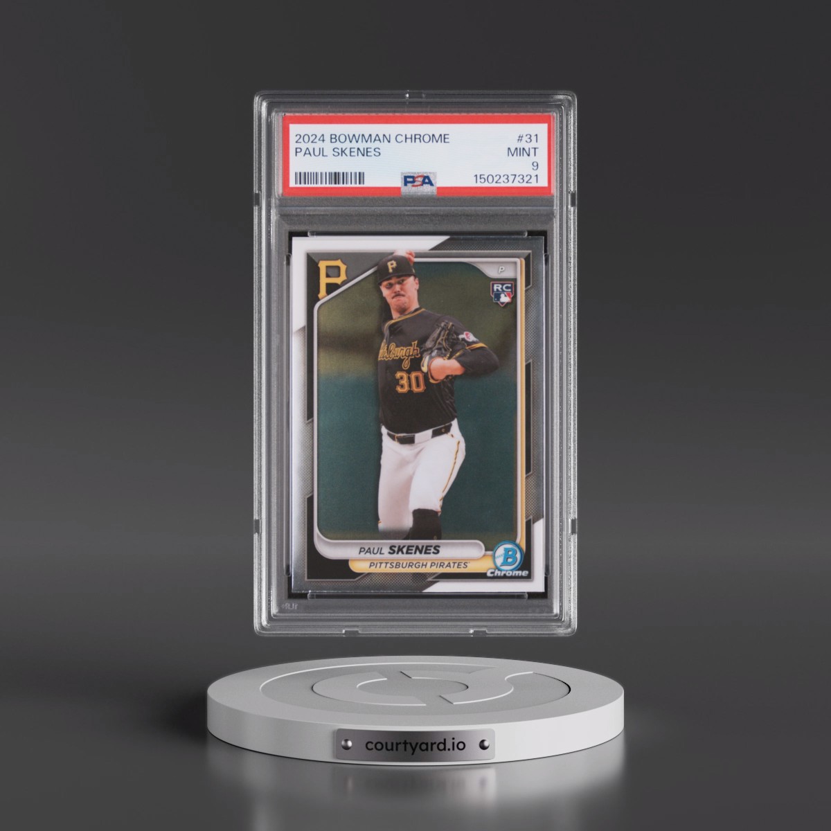 2024 Bowman Chrome #31 Paul Skenes (PSA 9 MINT)