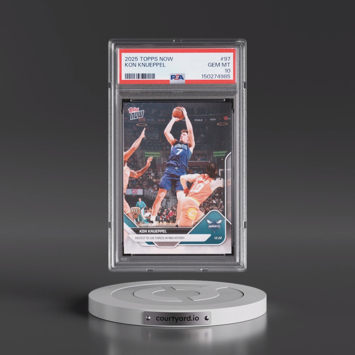 2025 Topps Now #97 Kon Knueppel (PSA 10 GEM MINT)