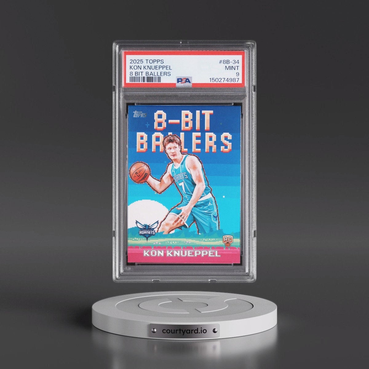 2025 Topps 8 Bit Ballers #8B-34 Kon Knueppel (PSA 9 MINT)