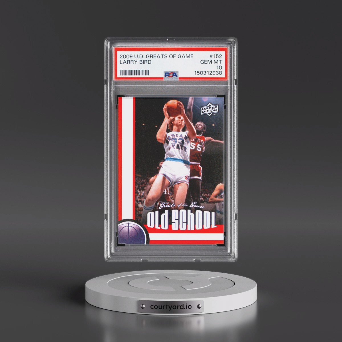 2009 Upper Deck Greats of the Game #152 Larry Bird (PSA 10 GEM MINT)