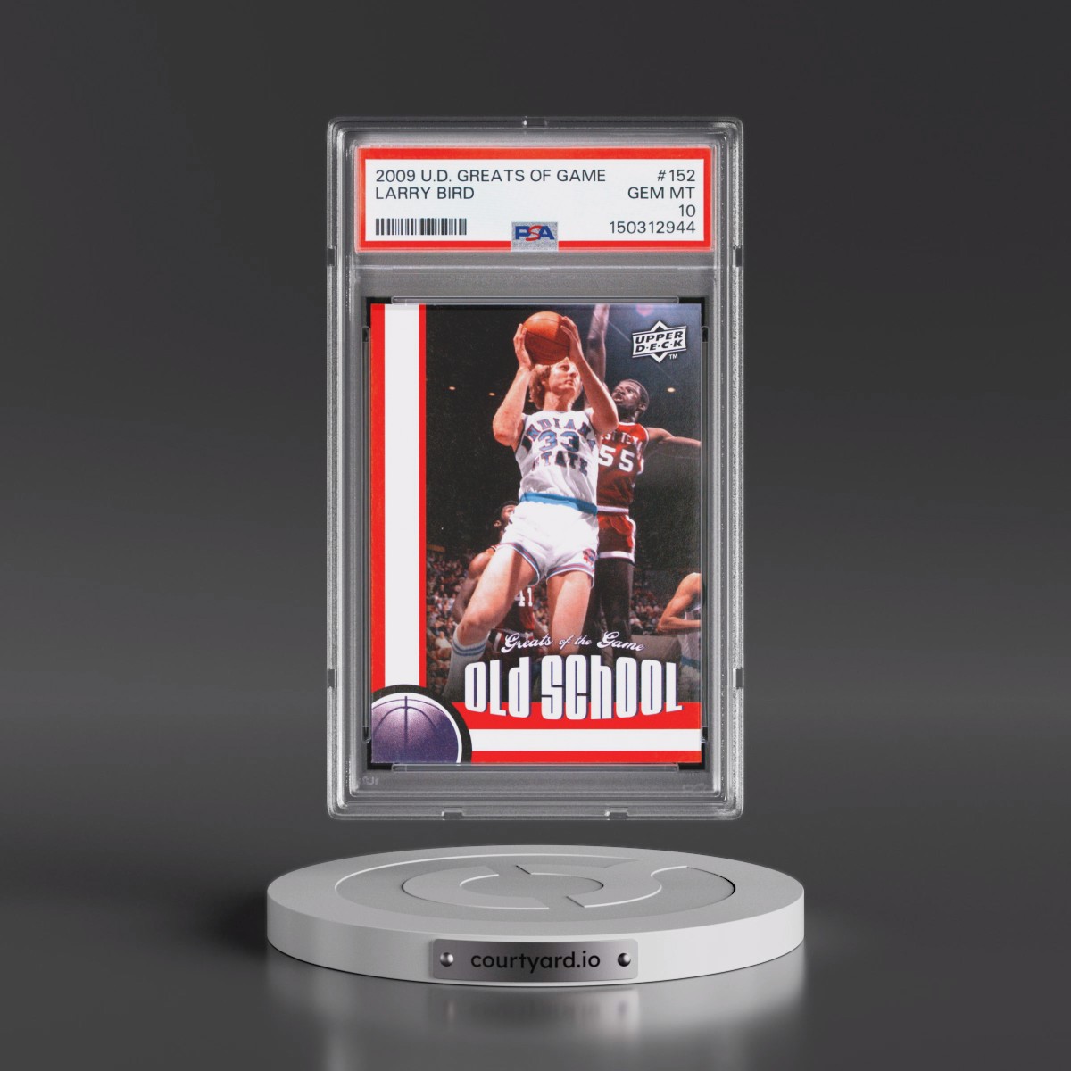 2009 Upper Deck Greats of the Game #152 Larry Bird (PSA 10 GEM MINT)