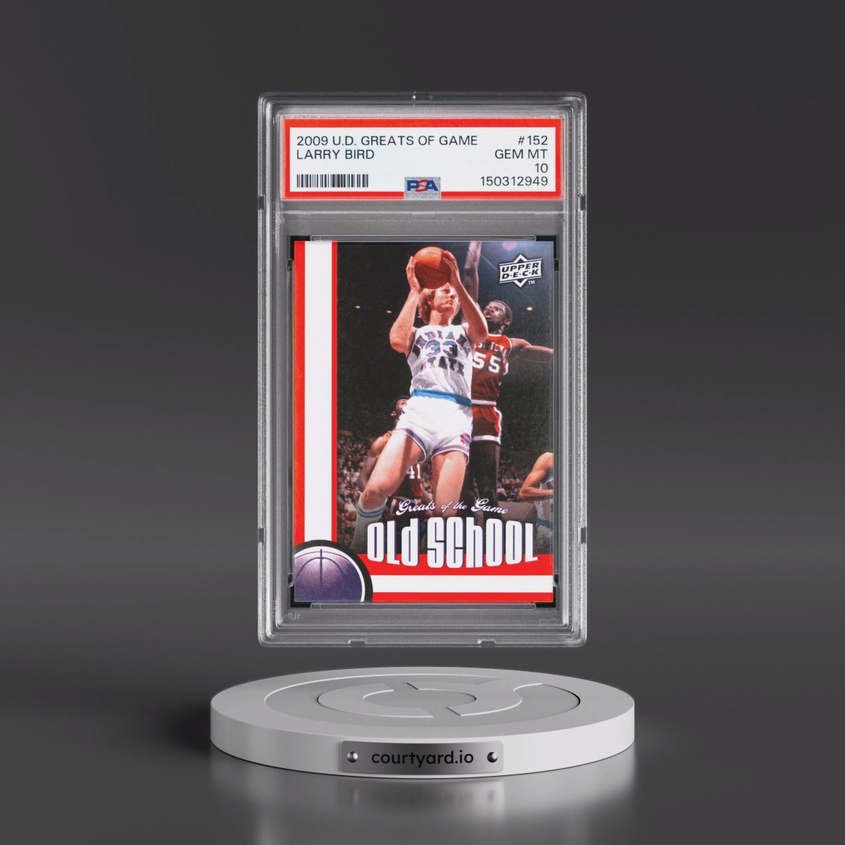 2009 Upper Deck Greats of the Game #152 Larry Bird (PSA 10 GEM MINT)