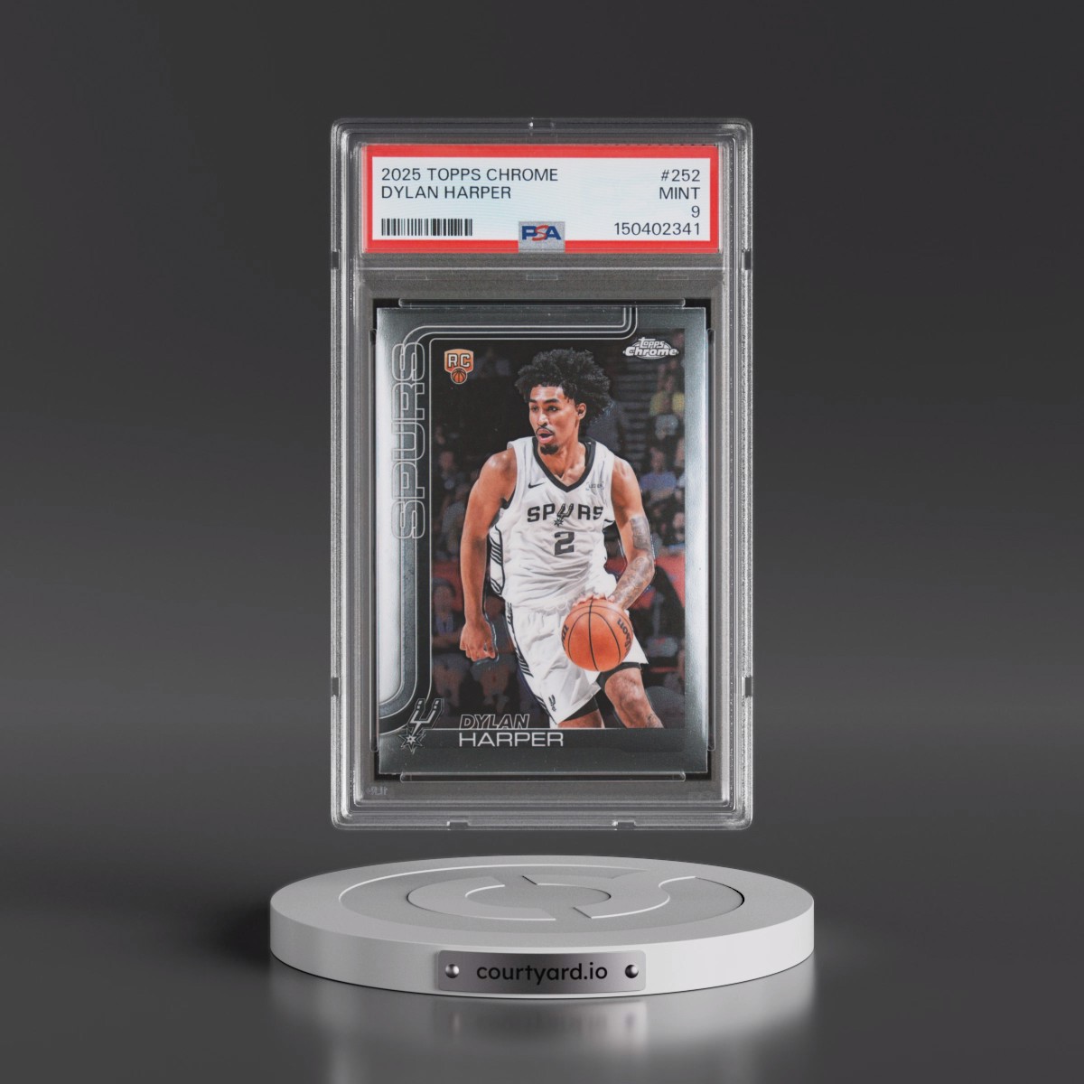 2025 Topps Chrome #252 Dylan Harper (PSA 9 MINT)