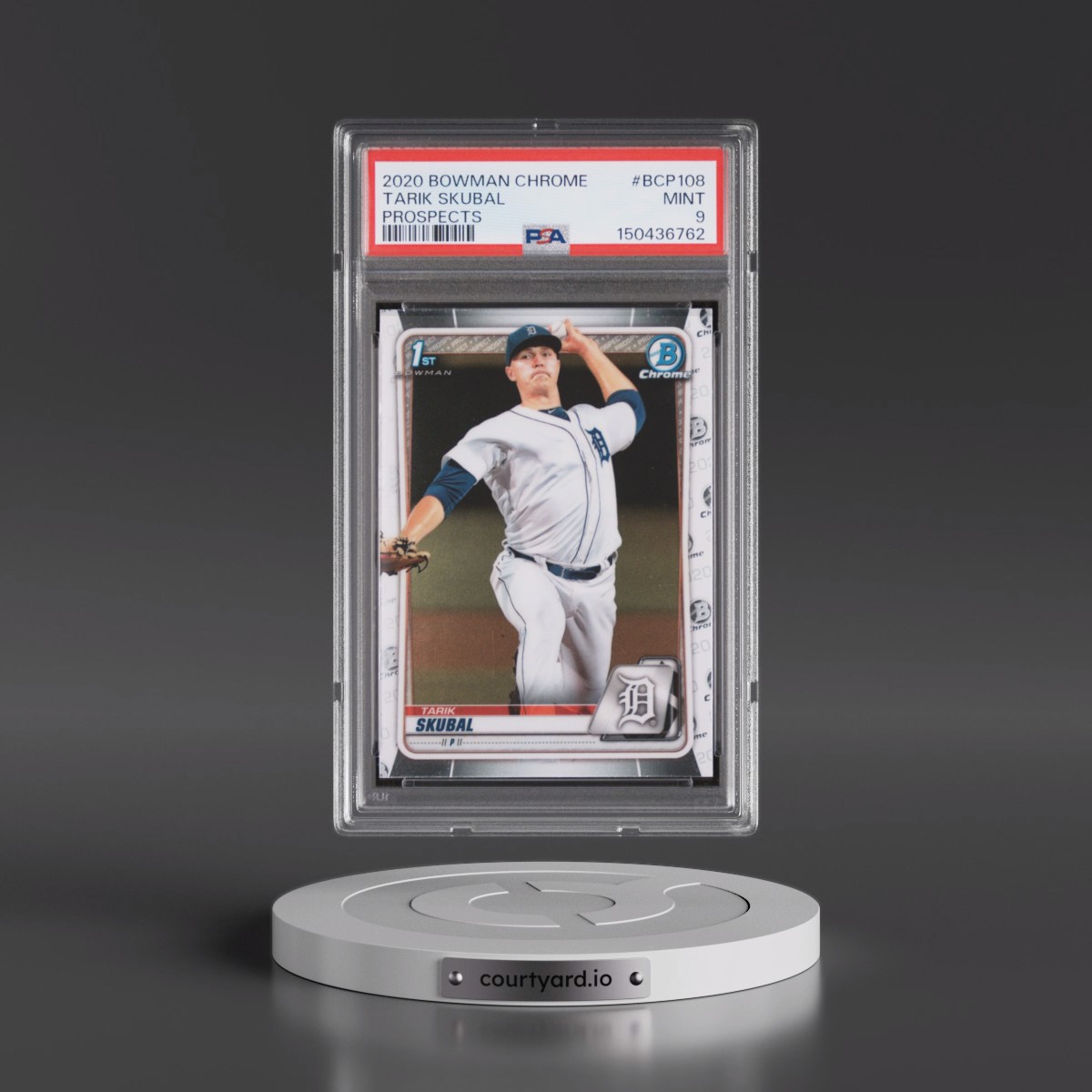 2020 Bowman Chrome Prospects #BCP108 Tarik Skubal (PSA 9 MINT)