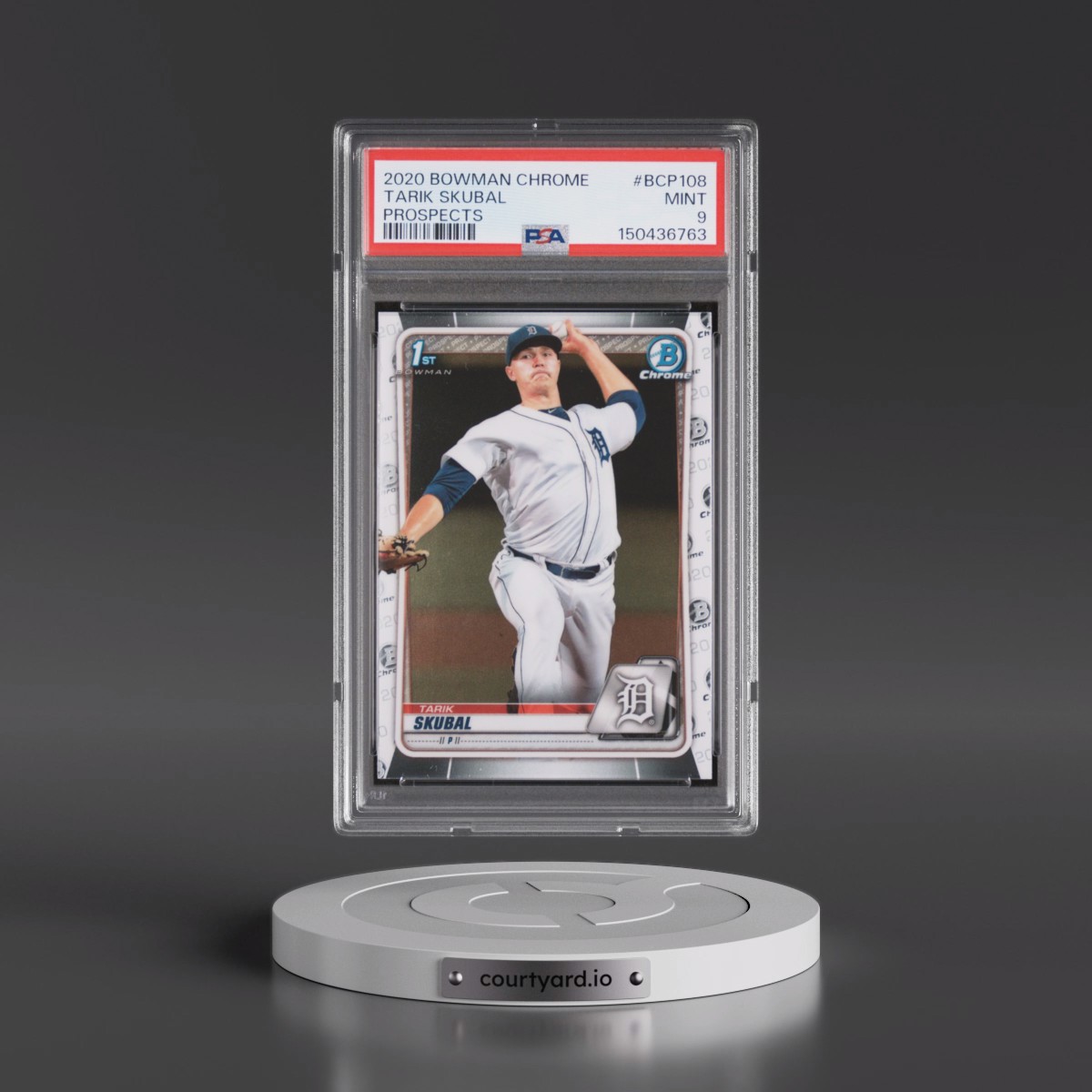 2020 Bowman Chrome Prospects #BCP108 Tarik Skubal (PSA 9 MINT)