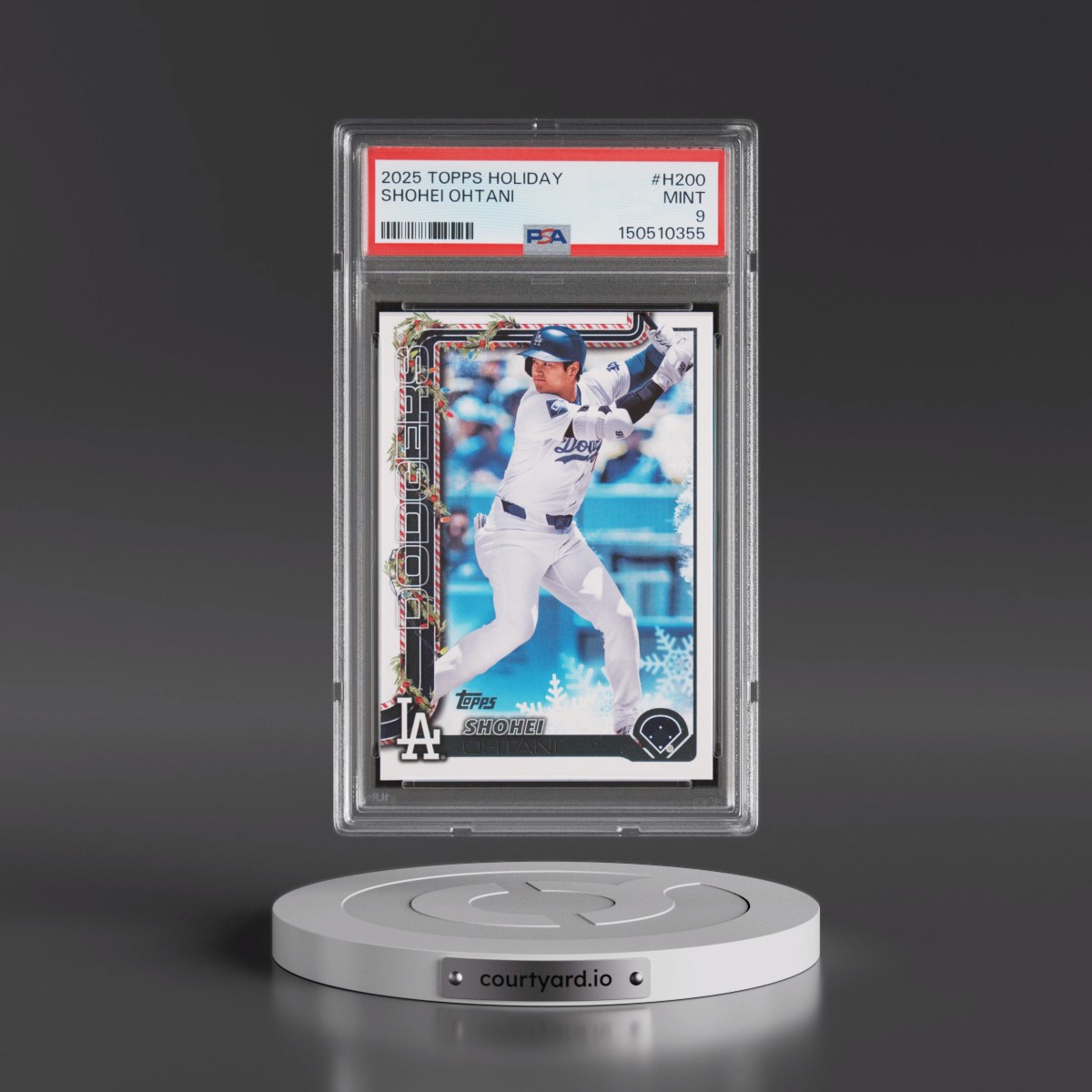 2025 Topps Holiday #H200 Shohei Ohtani (PSA 9 MINT)