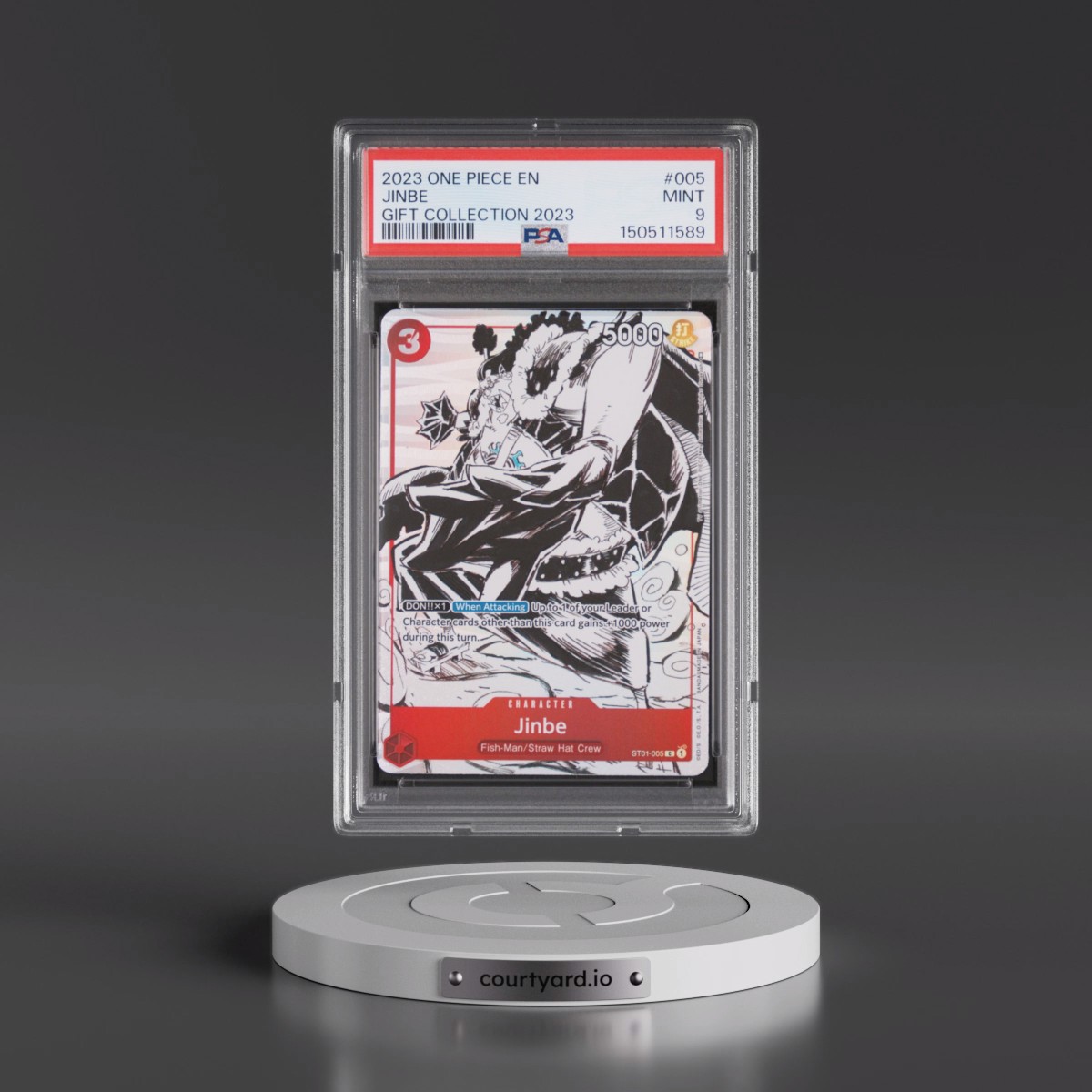 2023 One Piece Gift Collection 2023 #005 Jinbe (PSA 9 MINT)